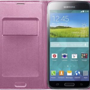 SAMSUNG S VIEW WALLET ETUI GALAXY S5 różowy