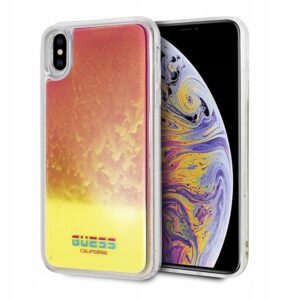 Plecki Guess do Apple iPhone XS Max różowy
