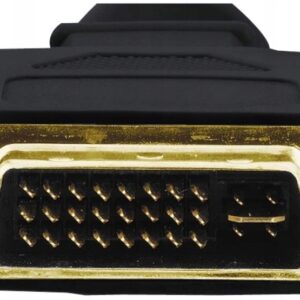 Hama Adapter DVI Analogue Male Plug - 15-pin HDD Female Jack HDMI Niebieski