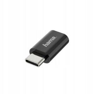 HAMA ADAPTER USB 2.0 USB-C WT - microUSB GN OTG