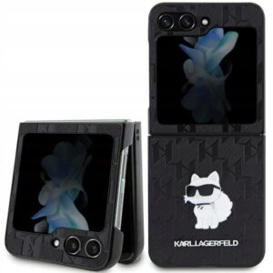 Plecki Karl Lagerfeld do Samsung Galaxy Z Flip5 czarny