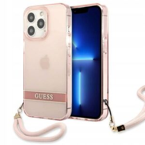 Plecki Guess do Apple iPhone 13 Pro różowy