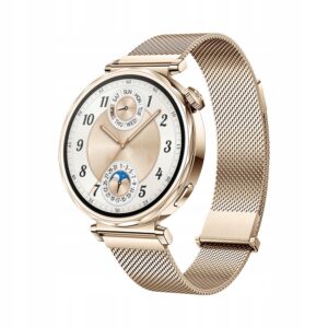 Smartwatch Huawei Watch GT 5 GPS 41 mm AMOLED NFC 5ATM złoty