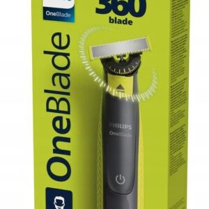 Golarka Philips OneBlade z ostrzem 360 i 3 nasadkami do zarostu