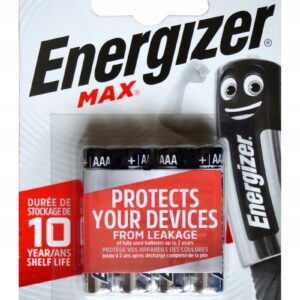 Bateria alkaliczna Energizer AAA (R3) 4 szt.