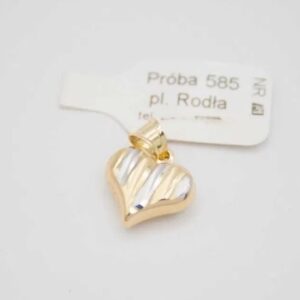 Piękna Złota Zawieszka P.585 W. 1,12G Nr.91
