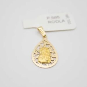 Piękna Złota Zawieszka P.585 W. 0,87G Nr.193