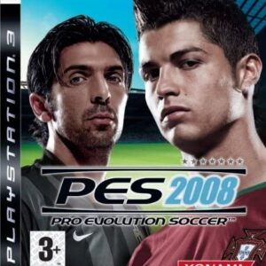 PES Pro Evolution Soccer 2008 PlayStation 3 (PS3) pudełkowa