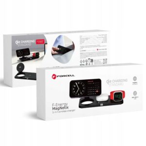 Ładowarka Indukcyjna Forcell F-Energy MagNetix 3w1 Qi2 20,5W z MagSafe