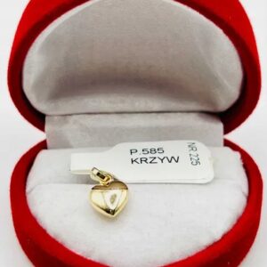 Złota Zawieszka W. 0.59g, P. 585, NR 225