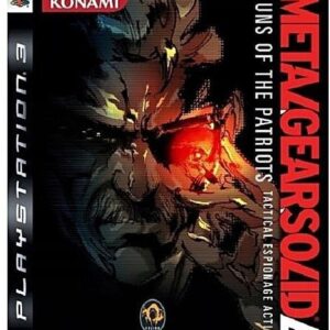 Metal Gear Solid 4: Guns of the Patriots PlayStation 3 (PS3) pudełkowa