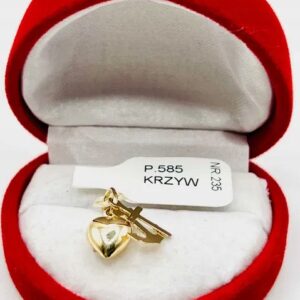 Złota Zawieszka W. 0.73g, P. 585, NR 235