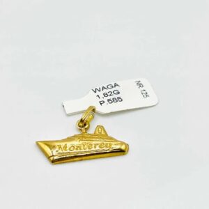 Złota Zawieszka W. 1.82g, P. 585, NR 125