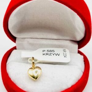 Złota Zawieszka W. 0.55g, P. 585, NR 224