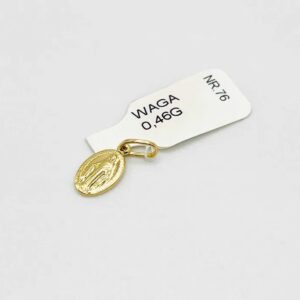 Złota Zawieszka W. 0.46g, P. 585, NR 76