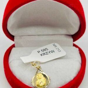 Złota Zawieszka W. 0.80g, P. 585, NR 213