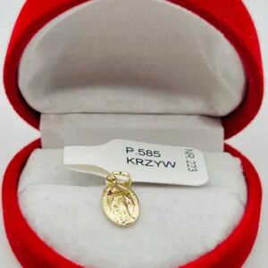 Złota Zawieszka W. 0.53g, P. 585, NR 223