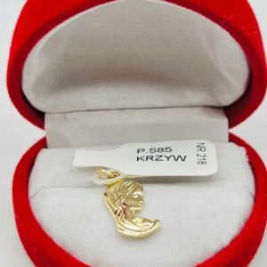 Złota Zawieszka W. 0.82g, P. 585, NR 218