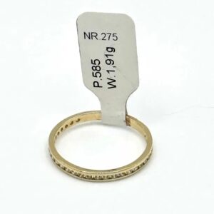 Złoty Pierścionek W. 1.91g, P. 585, NR 275