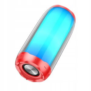 Hoco głośnik bluetooth HC8 Pulsating colorful LED sports czerwony