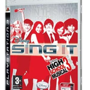 SING IT DISNEY HIGH SCHOOL MUSICAL 3 PlayStation 3 (PS3) pudełkowa