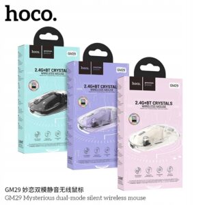 HOCO mysz komputerowa bezprzewodowa 2,4G 1600 dpi GM29 biała