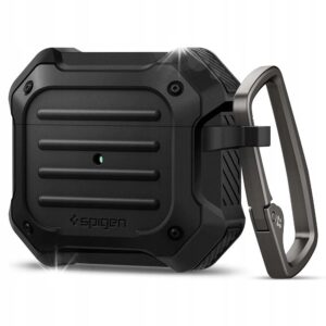 Etui SPIGEN Tough Armor Case Czarne do Apple AirPods 3, obudowa pokrowiec