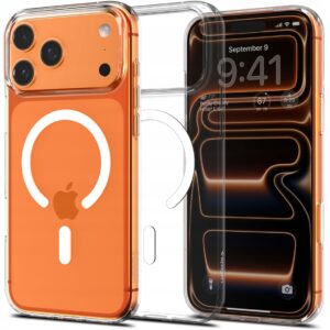 Etui do iPhone 17 Pro Max, Spigen Liquid Crystal Mag, case cover do MagSafe