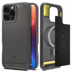 Plecki Spigen do Apple iPhone 17 Pro Max szary