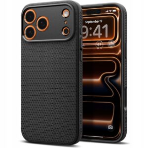 Etui do iPhone 17 Pro Max, Spigen Liquid Air, elastyczne, smukłe, lekkie
