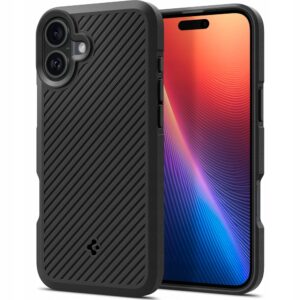Plecki Spigen do Apple iPhone 16 czarny