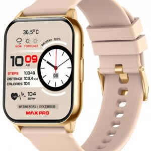 Smartwatch Maxcom FW25 ARSEN PRO złoty