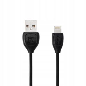 Kabel Remax USB - Apple Lightning 1 m czarny