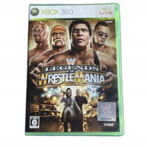 WWE Legends of Wrestlemania Xbox 360 NTSC-J Xbox 360 pudełkowa