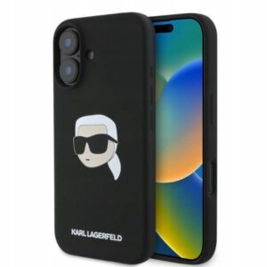 Plecki Karl Lagerfeld do Apple iPhone 16 czarny