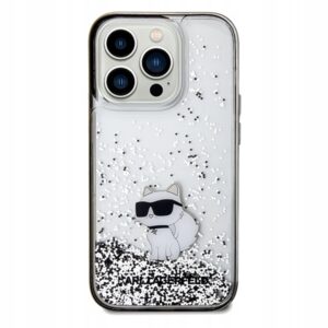 Plecki Karl Lagerfeld do Apple iPhone 14 Pro bezbarwny