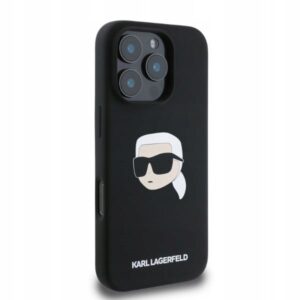 Plecki Karl Lagerfeld do Apple iPhone 16 Pro Max czarny