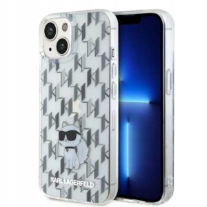 Plecki Karl Lagerfeld do Apple iPhone 15 bezbarwny