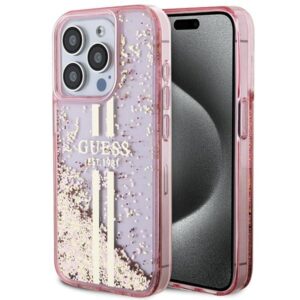 Plecki Guess do Apple iPhone 15 Pro Max różowy