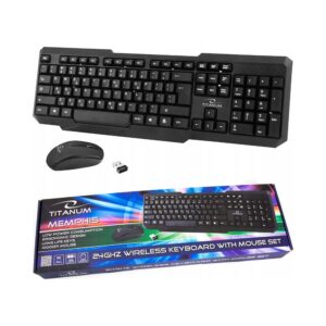 Zestaw klawiatura + mysz Titanum Memphis TK108