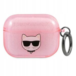 Kabura Karl Lagerfeld do Apple AirPods Na Telefon Telefonu CLEAR