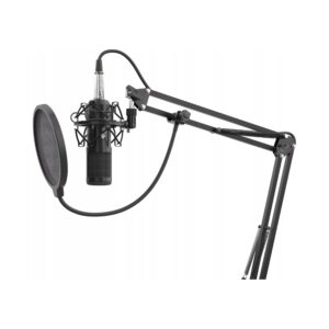 Mikrofon Genesis Radium 300 XLR statyw, popfiltr (NGM1695)