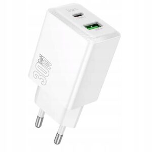 Ładowarka sieciowa Hoco N71 Nuevo PD30W+QC3.0 (1USB-A/1C)