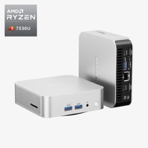 Mini PC Geekom A5 Pro AMD Ryzen 5 7530U 16GB RAM 1TB SSD Windows 11 Pro