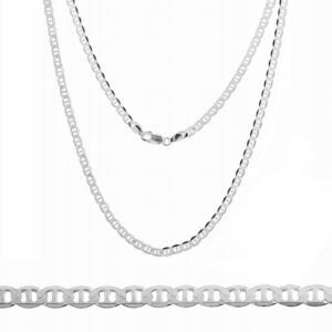 Piękny Srebrny Łańcuszek P.925 6mm 55cm W.31,9 Nr.551