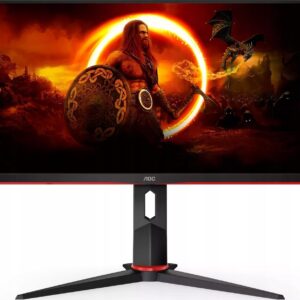 Monitor gamingowy 24 cale AOC Q24G2A/BK 2K IPS 165Hz HDMI DisplayPort