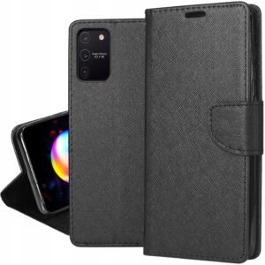 Etui z klapką KrainaGSM do Samsung Galaxy S10 Lite czarny