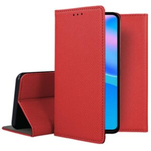 Etui z klapką VEGACOM do Huawei P Smart 2021 czerwony