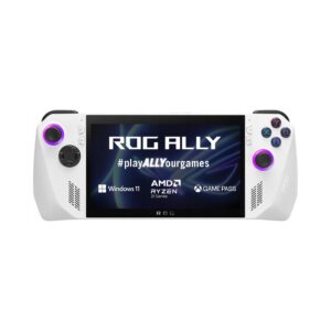 Konsola przenośna ASUS ROG Ally biała model RC71L Z1 512GB + zasilacz