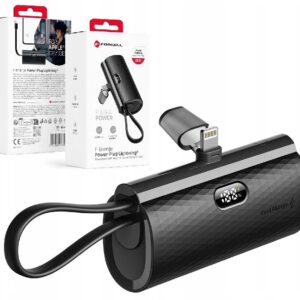 FORCELL F-ENERGY Power Plug F5K3 powerbank z wbudowanym złączem Lightning P